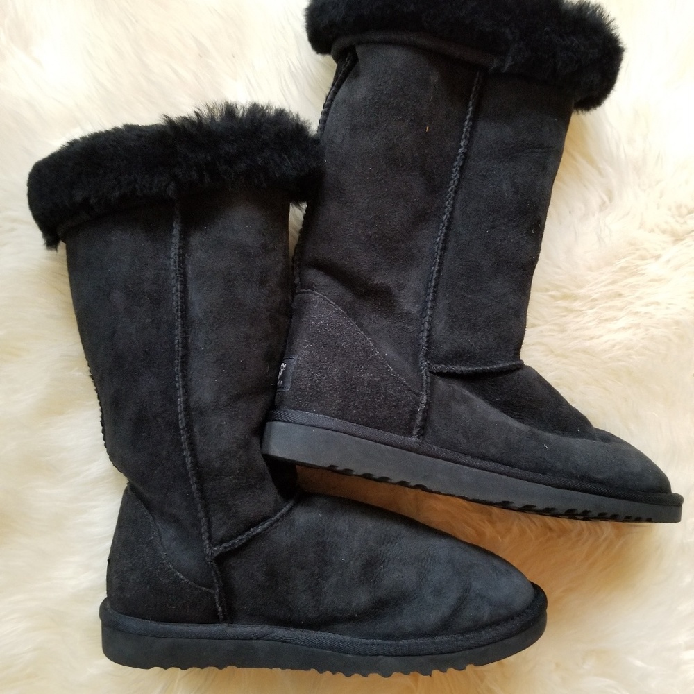 Ugg tall boots black